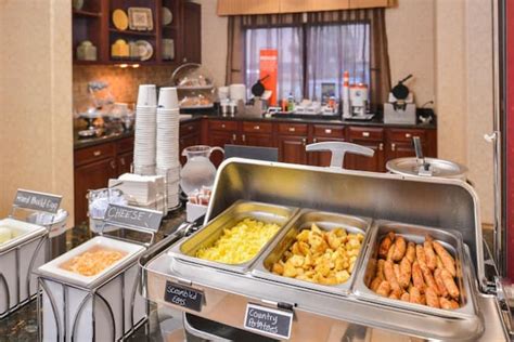 Start the day with free hot breakfast and enjoy our free WiFi, indoor. . Hampton inn breakfast time